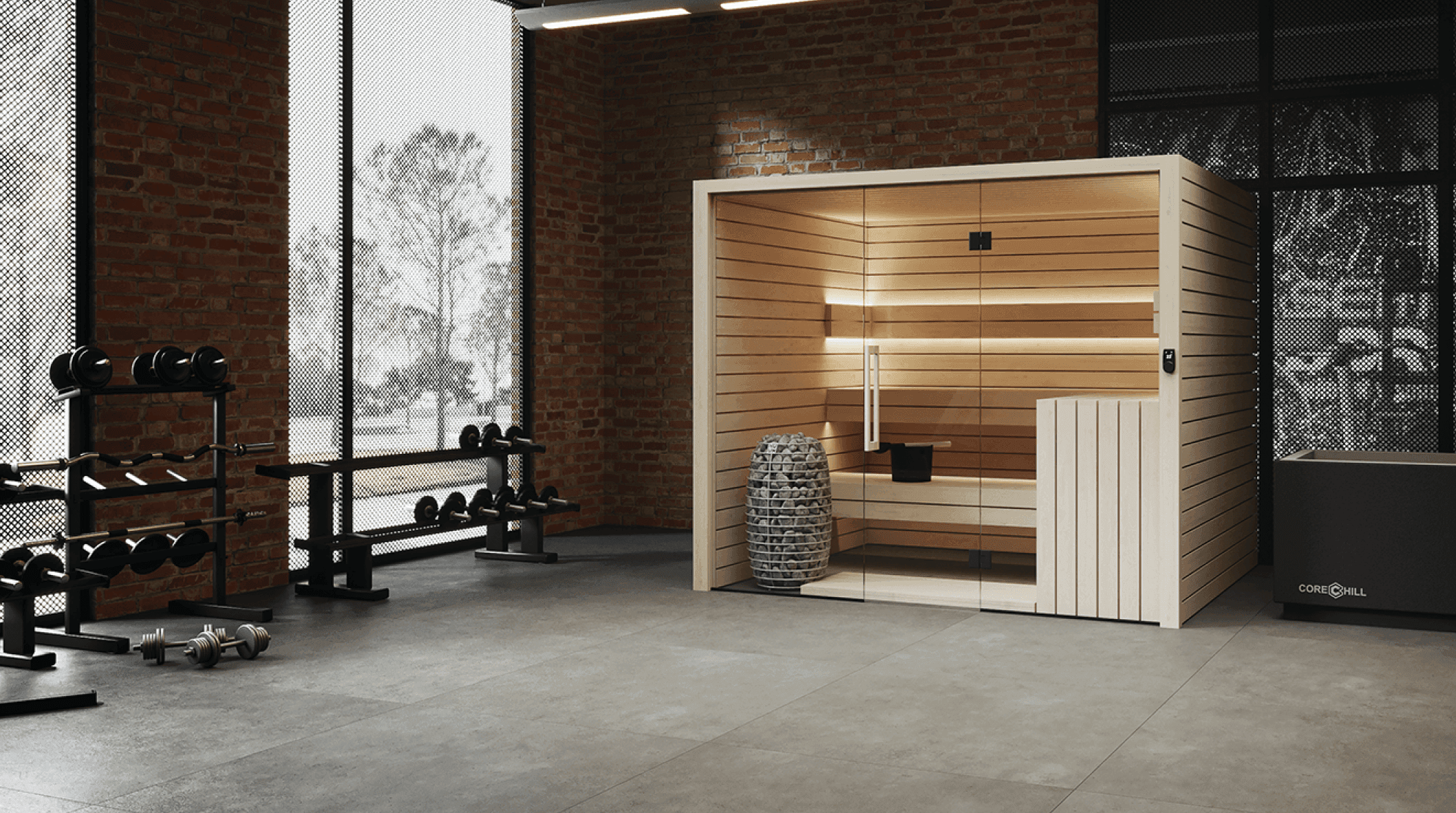 Banner sauna image